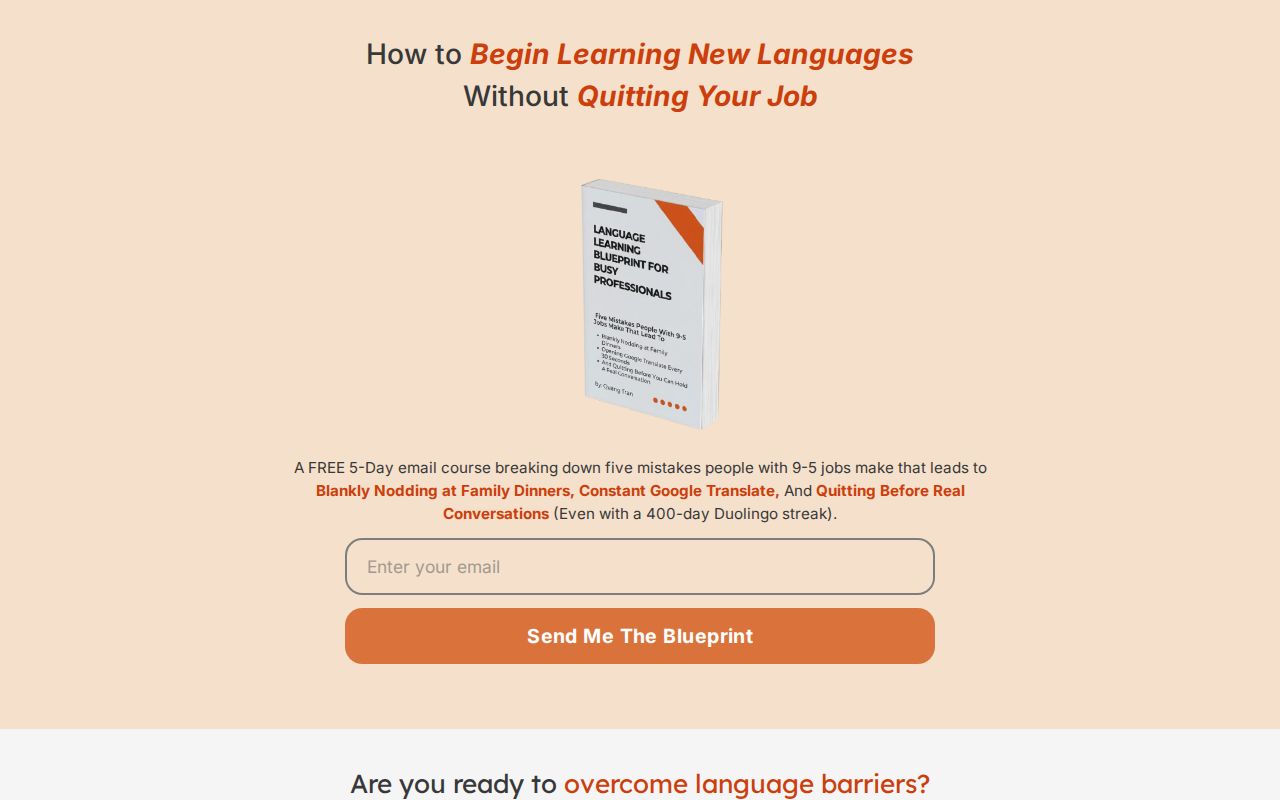 How to Begin Learning New Languages Without Quitting Your Job
